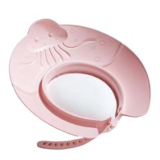 Jellyfish 嬰幼兒用可調節長度洗髮帽, 粉紅色, 1個