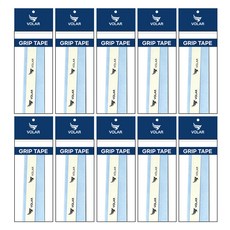 VOLAR 羽球粉彩握把布, 天藍色, 10個