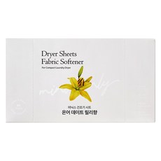 Minix 烘衣機用香氛紙 On a Date 百合香, 80枚入, 1個