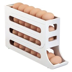 滑動雞蛋整理器, 1個, 白色