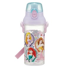 스케이터 PSB5TR 다이렉트 클린물병, 디즈니공주24, 1개, 480ml
