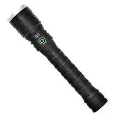 B-SEND 高性能充電式LED變焦手電筒 BS-T90 (不含電池), 1個, 黑色