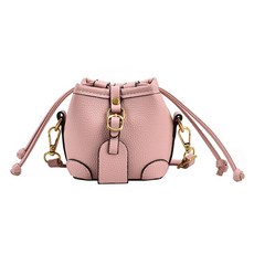 소리달 여성용 밀러 네임택 오피스룩 걸코어 버킷백 복조리 크로스백