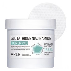APLB 穀胱甘肽菸鹼醯胺爽膚棉片, 60片, 1罐