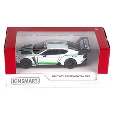 KiNSMAR 賓利 Continental GT3 KT5417, 銀色, 1個