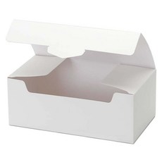 indi.k 素面烘焙盒 2號 17 x 9 x 6.5 cm, 白色, 10個