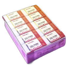 deLi 得力 JK 漂亮橡皮擦 2B 50 x 30 x 12 mm, 單色, 30個