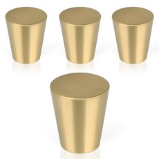 MONESPACE 黃銅單孔家具把手按鈕, 4個