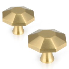 MONESPACE Loop黃銅單孔家具把手, 2個