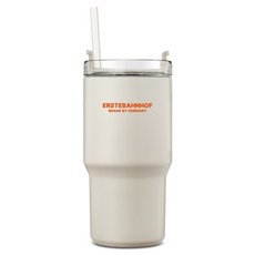 ERSTEBAHNHOF Ruhen Vibe雙層真空304不鏽鋼保溫杯, 591ml, 日出, 1個