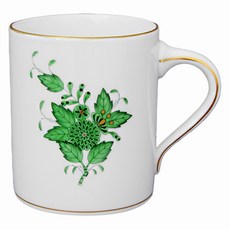 Herend 아포니 비어 머그잔 500ml, 그린, 1개