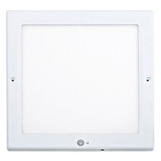번개표 LED 엣지타입 사각 센서등 20W 220mm, 전구색, 1개
