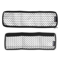 마니또 부가부 비 핸들커버 + 안전가드커버 세트, 지그재그 그레이, 1세트