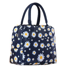 Jonifree 保溫保冷便當袋 雛菊海軍藍, 1個