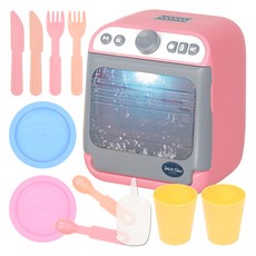 Smart Cook 洗碗機扮家家酒遊戲組, 粉紅色, 1套
