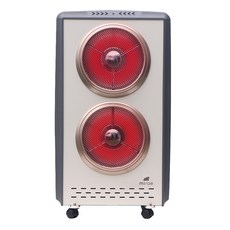 未來科技源 高效暖風大型雙孔聚光電暖器, 白色, M2-M2200