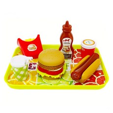 Kes.B 玩漢堡過家家套裝, 1個, 混色