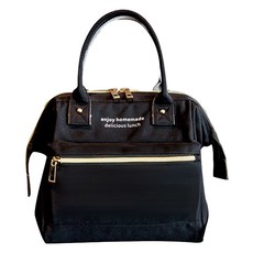 Hanbomnuri 保溫保冷便當袋, 1個, 黑色