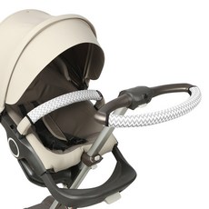 Manito Stokke Xplory 手把套 + 安全護欄套組, 1套, 鋸齒灰
