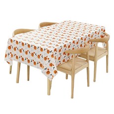 Maket Gamseong 特別萬聖節派對一次性桌布 白色, 1入, 5個