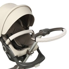 Manito Stokke Xplory 手把套 + 安全護欄套組, Z字形米色, 1套