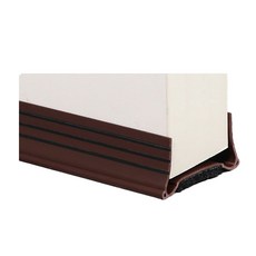 yoromkorom 減少地板刮傷 防風 隔音 門縫阻擋 房門縫隙擋條 棕色, 1個