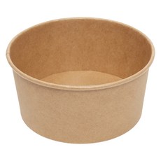 Happy Pack 一次性牛皮紙容器 1500號, 100個, 1入