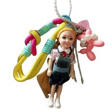 漂亮娃娃吊飾鑰匙圈 第2款, 1個, 5號設計