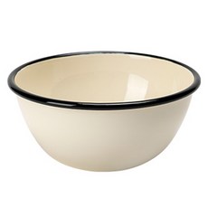 EJIRY Remo 琺瑯麥片碗 0.4L, 1個, 奶油象牙白