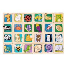 Kes.B 堅固動物圖案配對拼圖, 1個