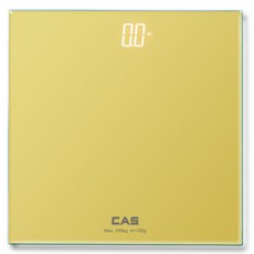CAS 家用數位體重計, 1個, H18, 黃色
