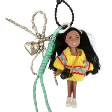 漂亮娃娃吊飾鑰匙圈 第2款, 1個, 12號設計