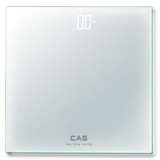 CAS 家用數位體重計, 1個, H18, 白色