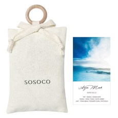 Sosoco 室內織物香氛包 水漾麝香, 1個, 30g
