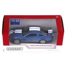 KiNSMAR Shelby GT500 汽車, 1個, 藍色