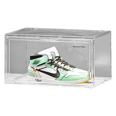 Market Plan 磁吸鞋盒, 1個, 透明