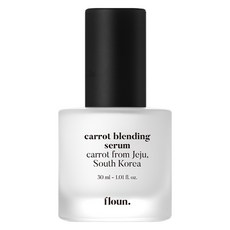 FLOUN 濟州島紅蘿蔔水潤保濕精華, 30ml, 1瓶