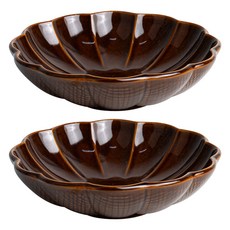 Sinogi花朵前麥片圓碗 3號, 駱駝, 2個