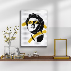 타공판닷컴 인테리어용 UV 프린팅 타공판 600 x 800 mm, 팝 아이콘, 1개