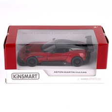 KiNSMAR 奧斯頓·馬丁 Vulcan 汽車玩具 KT5407, 紅色, 1個