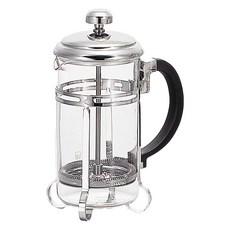 HARIO 好璃奧 Hario L'or Olé 法式濾壓壺 600 THA-4SV, 銀色, 1個