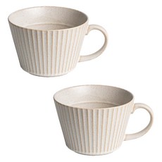 Sinogi線條湯杯, 白色, 2個