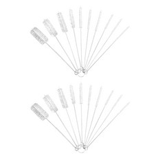 월드크린 빨대솔 10종 세트, 2세트, 혼합색상