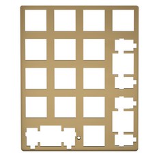 글로리어스 GMMK NUMPAD 보강판 황동, 제조사축