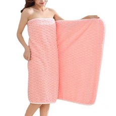 Woni's 粉彩浴巾 70 x 140 cm, 1個, 粉紅色