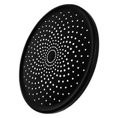 World Clean 大型向日葵淋浴噴頭, 1個, 黑色