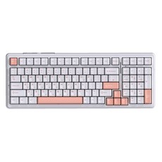 AULA 狼蛛 KTT Funkeys 韓文有線機械式鍵盤, 靜音海鹽軸, 淺橄欖綠, F99