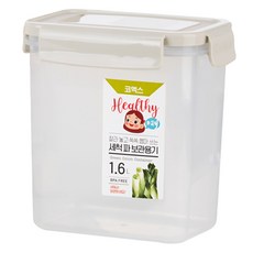 코멕스 세척 파 보관용기 1.6L, 1개