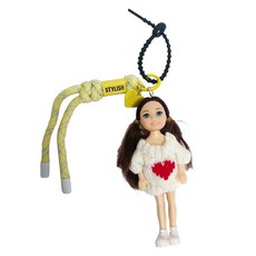 漂亮娃娃吊飾鑰匙圈, 1個, 12號設計