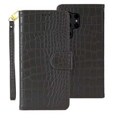 디자인핏 크로커라인 스트랩 다이어리 휴대폰 케이스